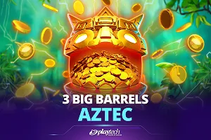 3 Big Barrels Aztec - POWERPLAY128