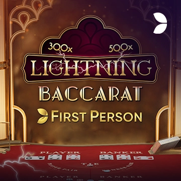 First Person Lightning Baccarat - POWERPLAY128