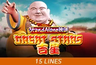 Spadegaming : Great Stars SA - POWERPLAY128